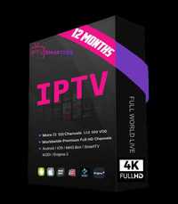 12 місяців послуг Premium IPTV у прямому ефірі