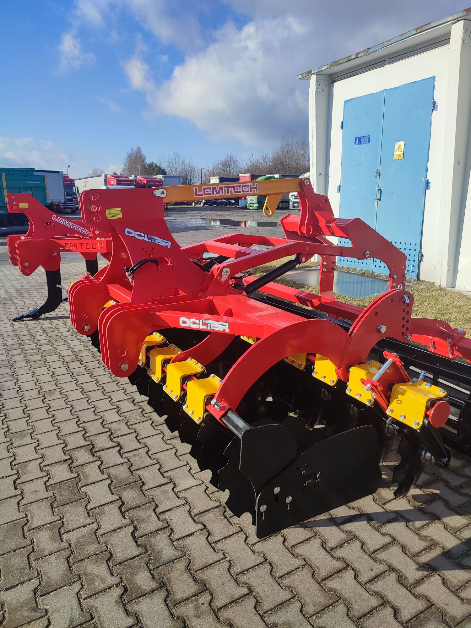 Agregat Talerzowy z Hydropakiem uprawowo-siewny Lemtech Tolmet 2025