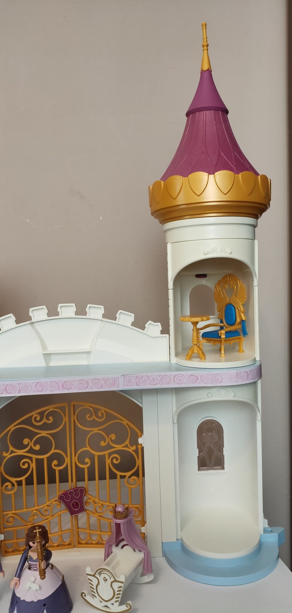 Zamek Playmobil księżniczka różowy