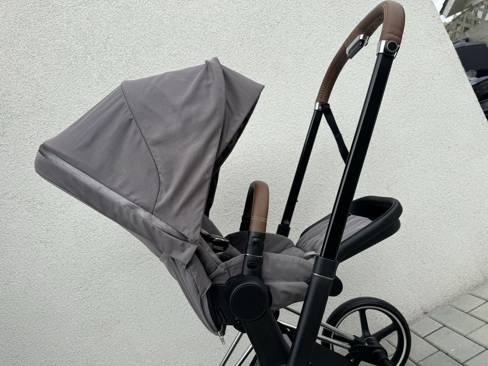 Spacerówka Cybex Priam 4.0 Soho Grey / Chrome Brown