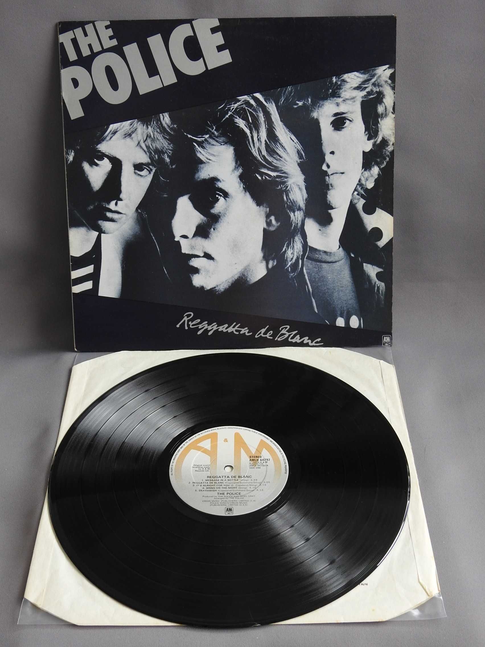 The Police Reggatta De Blanc LP UK 1979 Mint Британия пластинка 1press