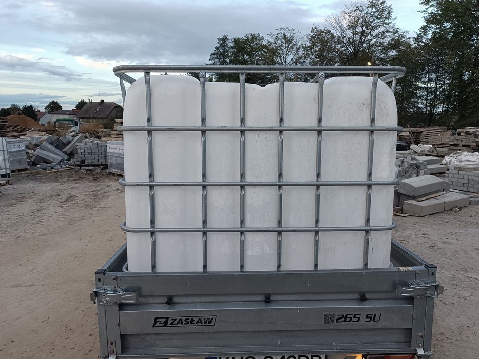 Beczka Zbiornik 1000l Mauzer paleto- pojemnik