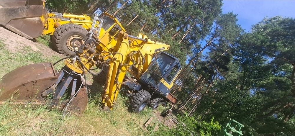 Koparka kołowa komatsu PW60-3,  5x - ramie