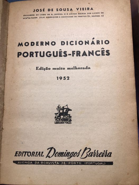 Dicinario antigos