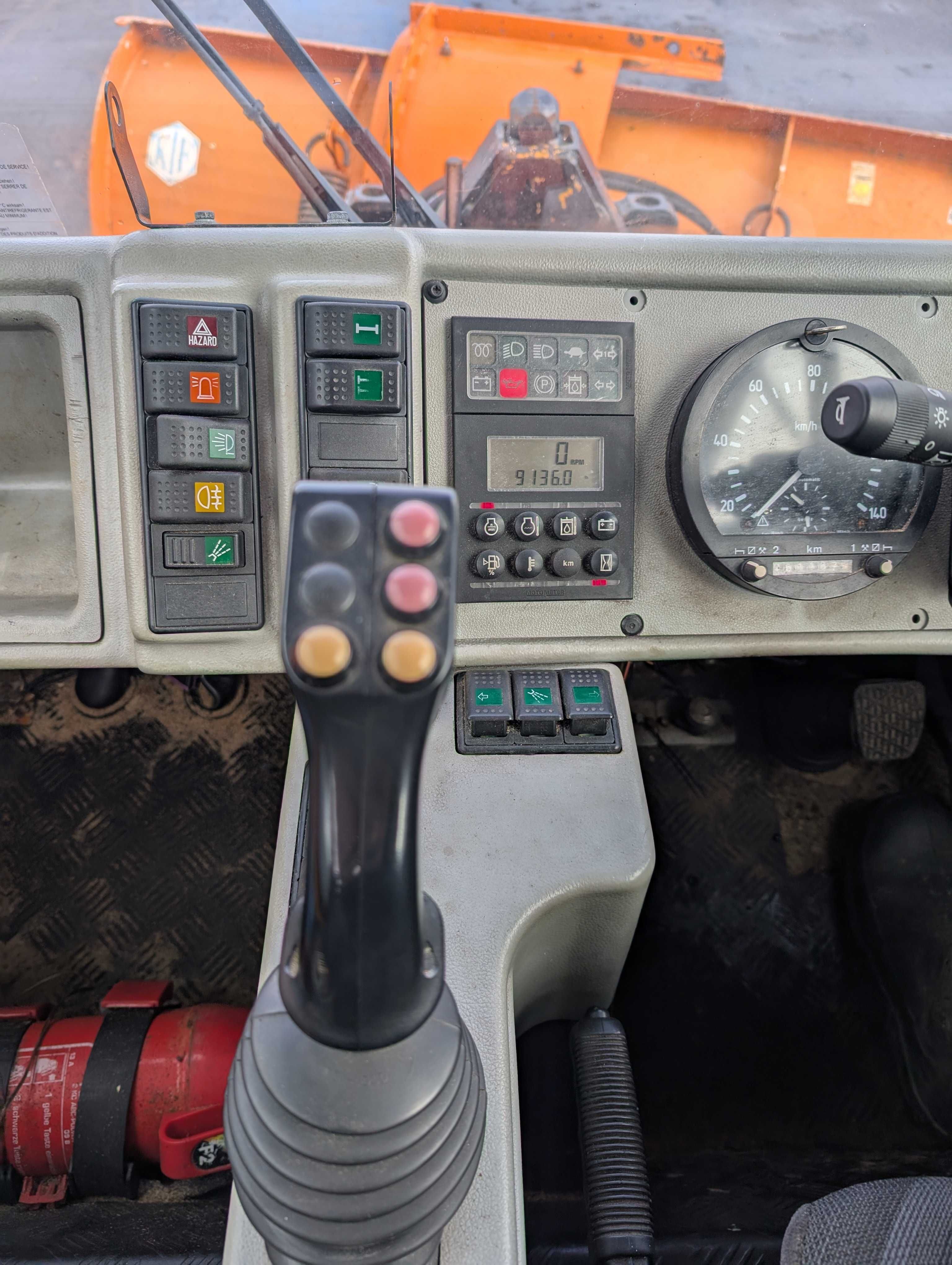Multicar Kiefer Bokimobil HY1251S 4X4 Wywrotka Pług Piaskarka