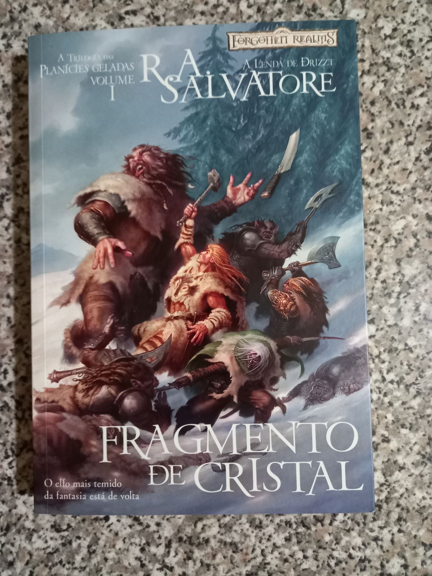 Fragmento de Cristal de R A Salvatore - Forgotten Realms D&D