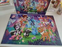 Puzzle enchantimals 5 lat 100 sztuk idealny stan