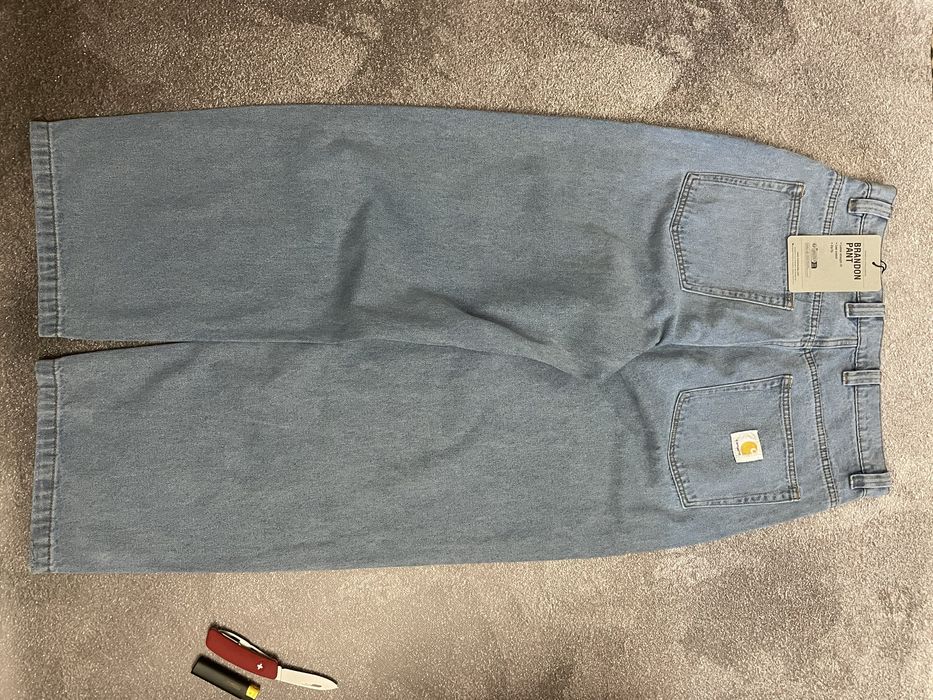 Штаны джинсы брюки carhartt brandon pants кархарт baggy loose fit