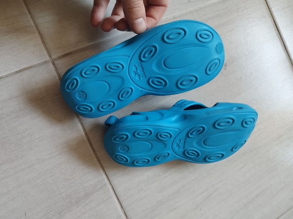 Klapki arena 26/27 niebieskie