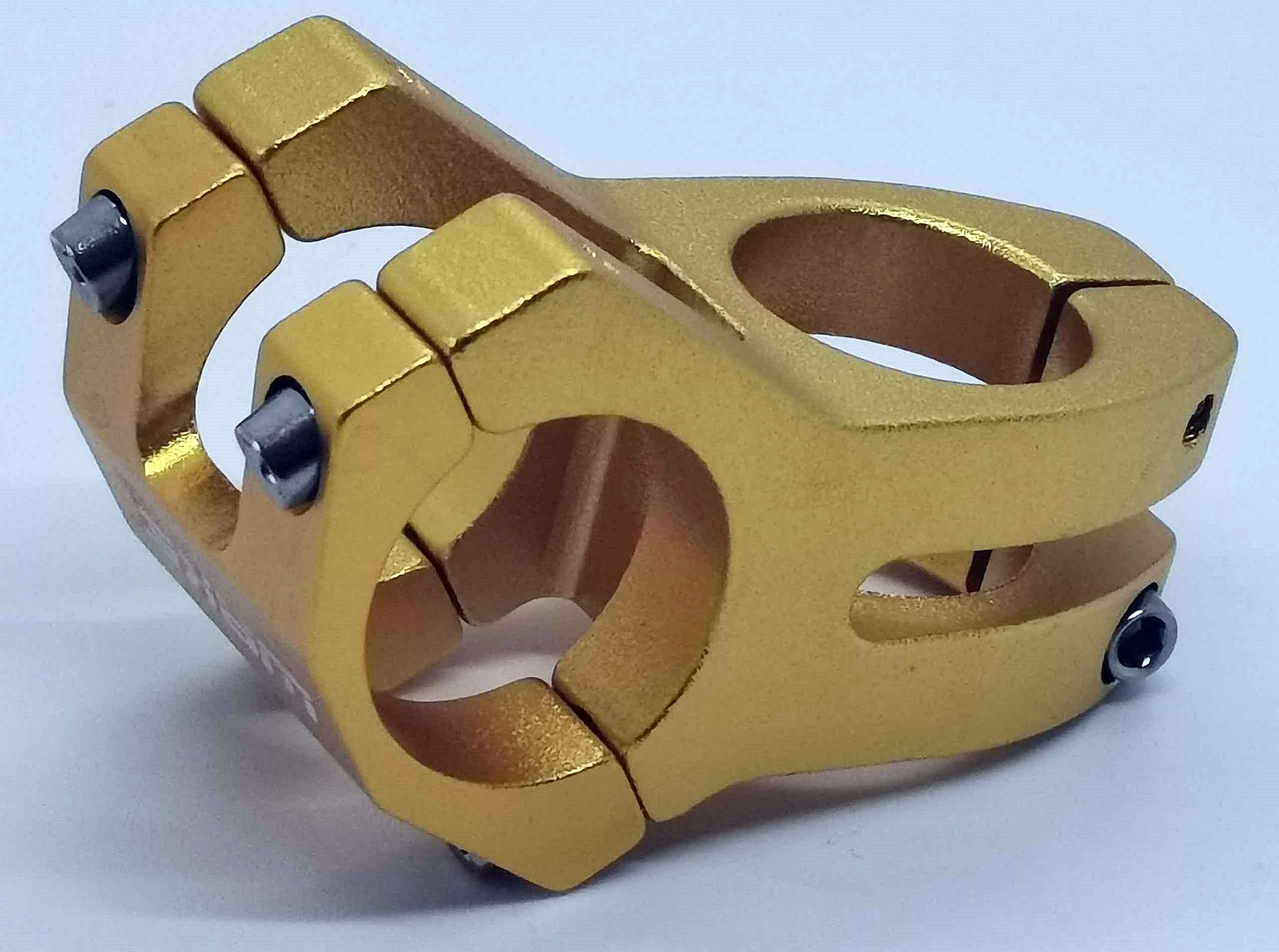WAKE Mostek Rowerowy Aluminiowy 31,8 / 45 mm / 135g GOLD