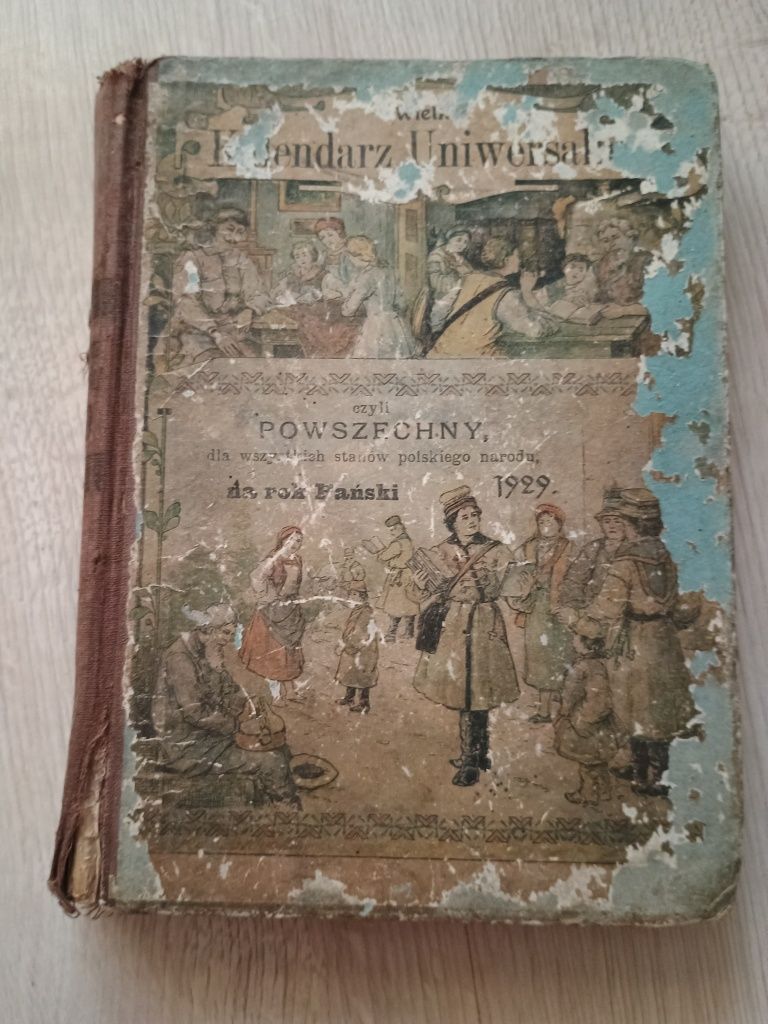 Wielki kalendarz uniwersalny rok 1929