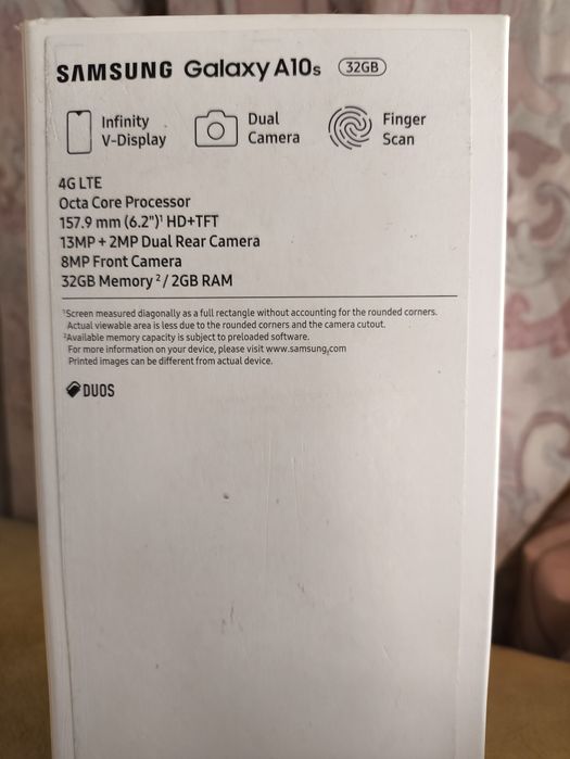Смартфон Samsung galaxy a10s 2/32