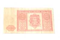 Stary banknot 1 złoty Polskich 1946 antyk kolekcjonerski