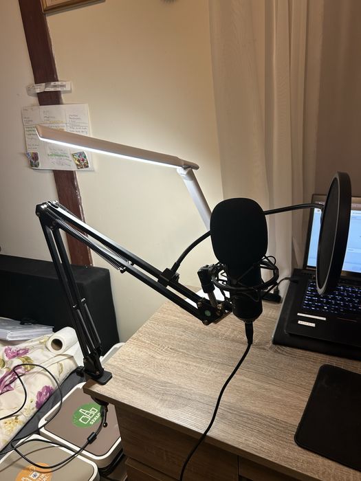 Mikrofon Genesis Radium 400 Przewodowy Pojemnościowy Czarny