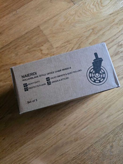 Rodas de cadeira de escritório tipo patins