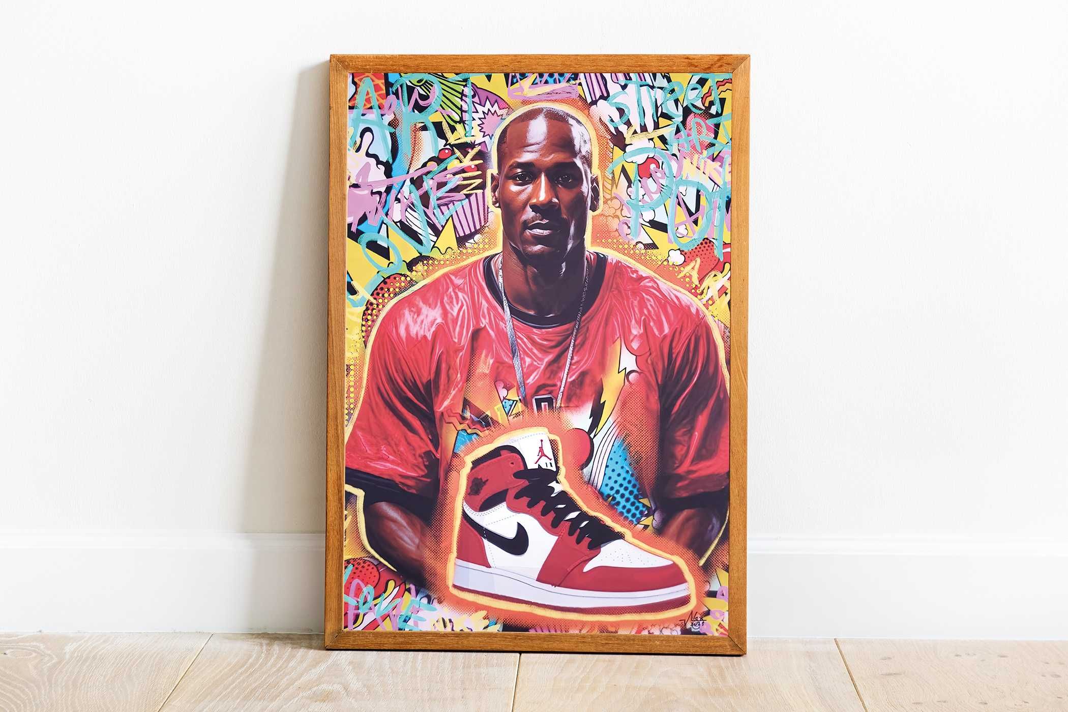M.Jordan Nike Plakat A3