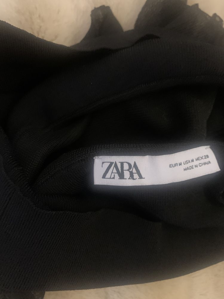 Blusa malha seda Zara