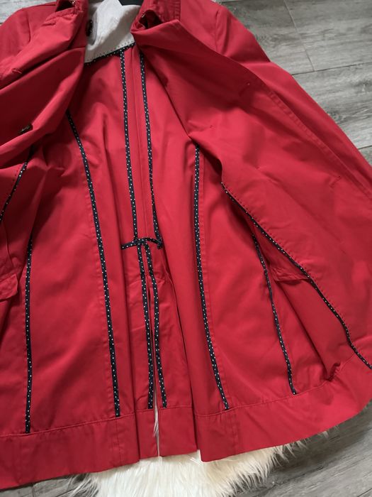 Max mara trencz czerwony L 40 prochowiec
