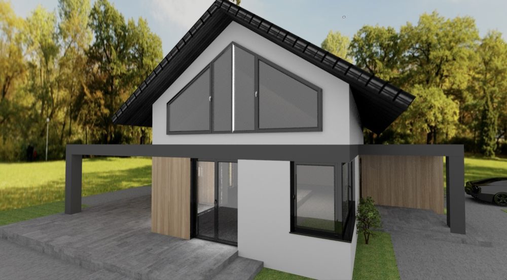 Nowoczesny Dom 174 m2