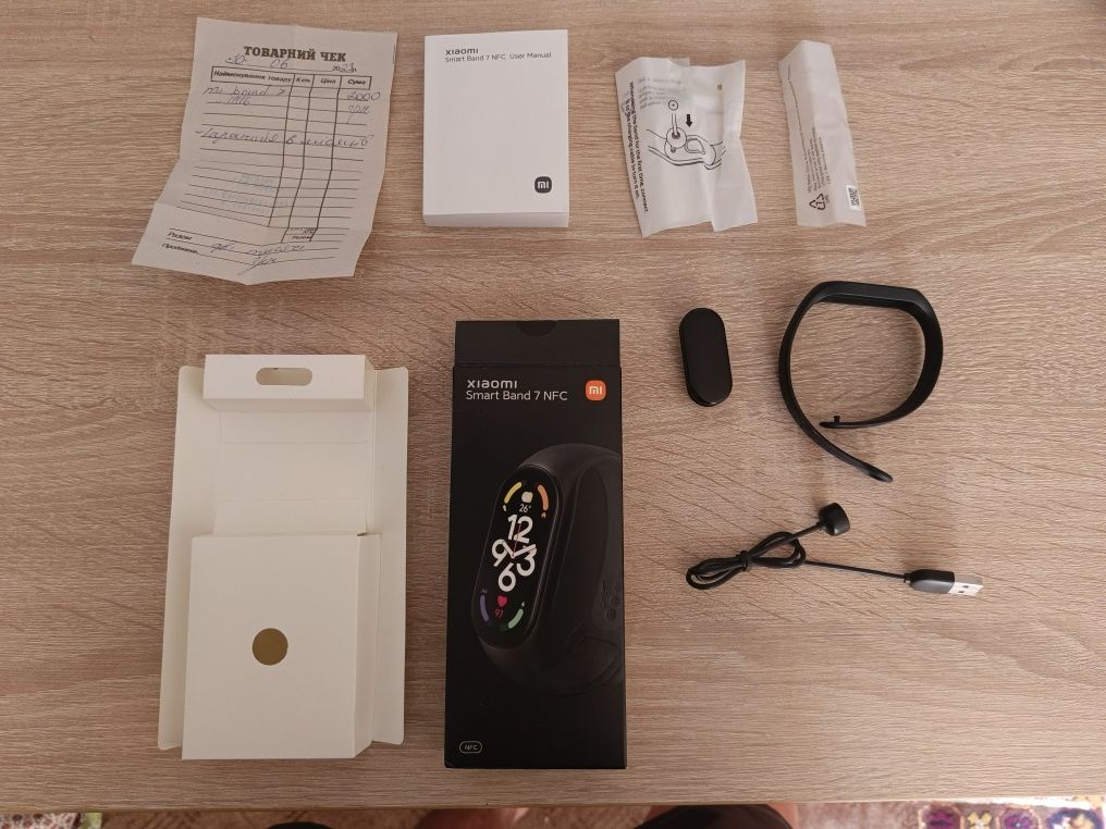 Xiaomi Smart band 7+NFC, фітнес браслет для спорту та здоров'я