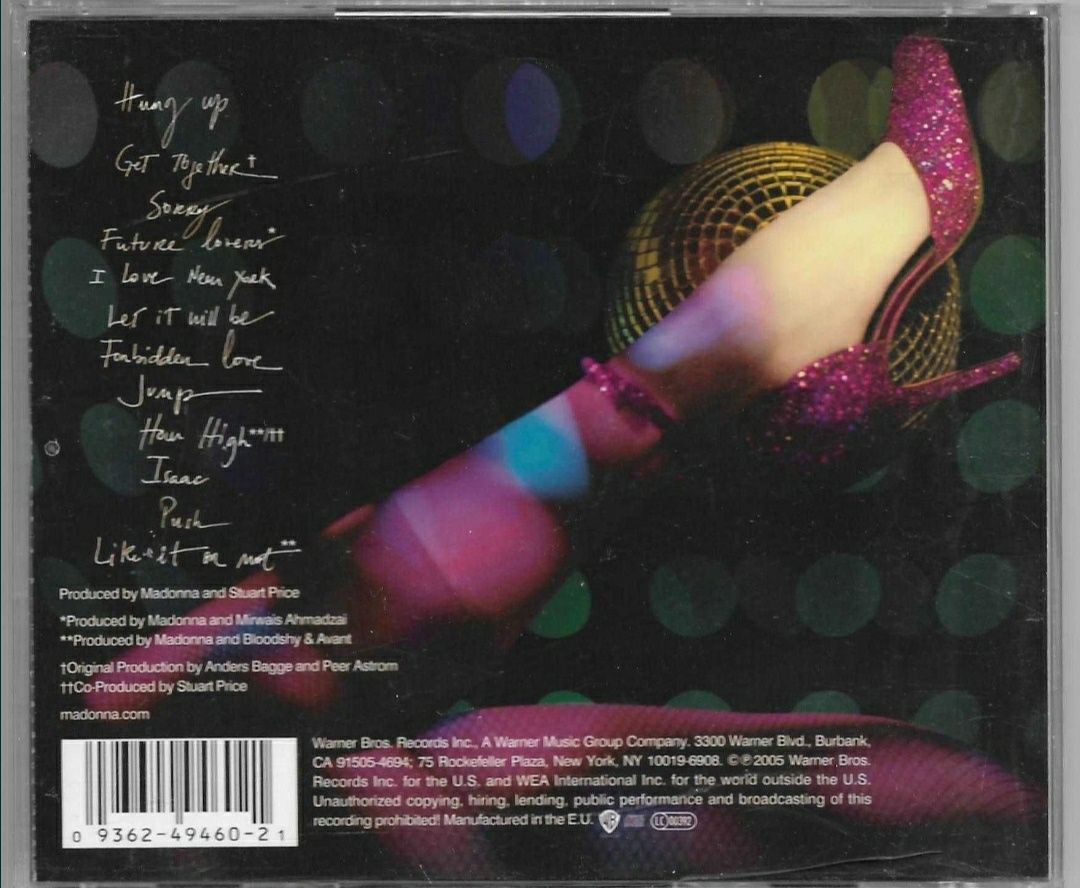 Madonna – Confessions On A Dance Floor - album CD