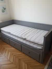 sofa IKEA łóżko pojedyncze  HEMNES