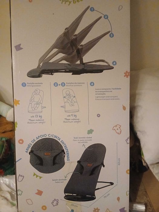 Cadeira relaxamento bébé