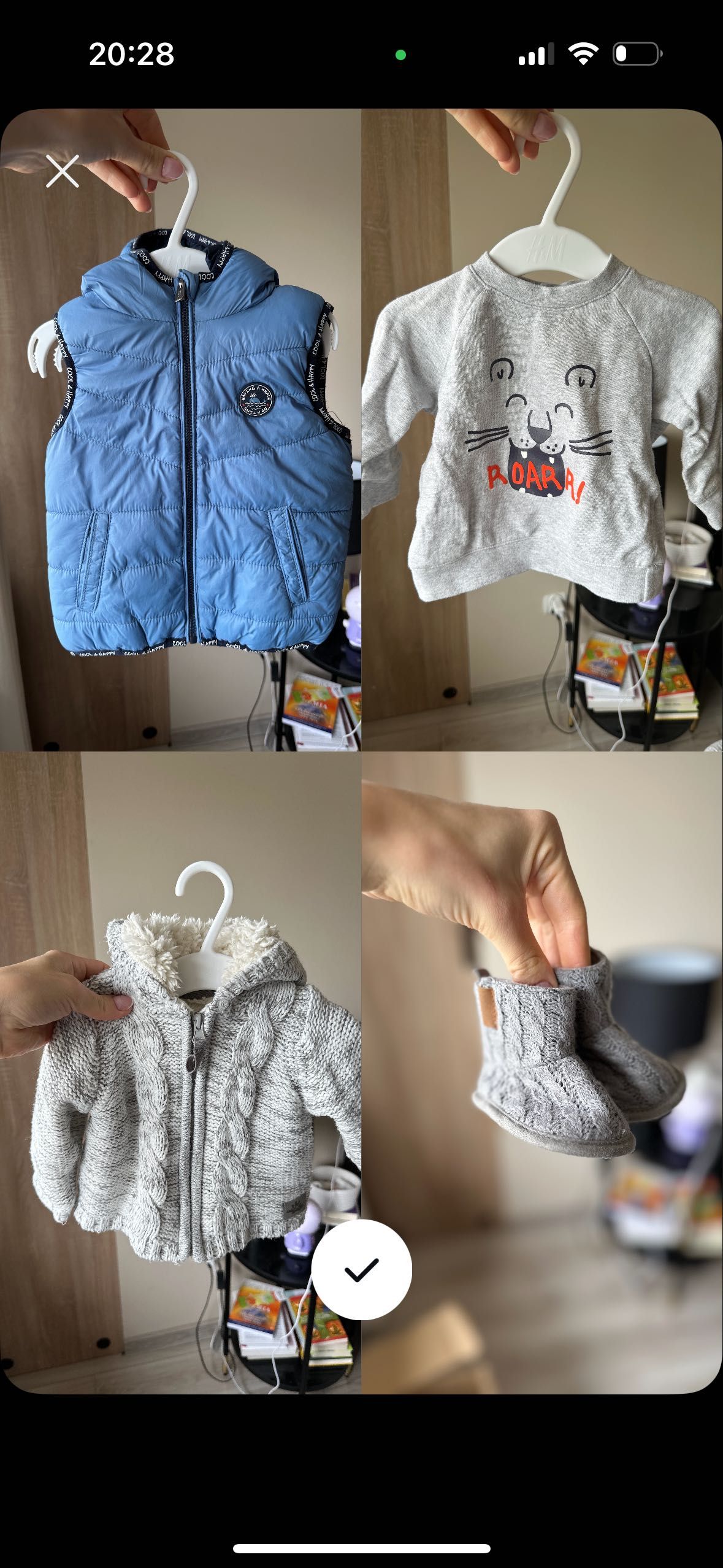 Paczka ubrań H&M chłopiec 74, 80, 86 30 szt