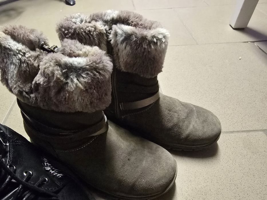 Jesienno Zimowe buty dla Dziewczynki rozm. 34-35