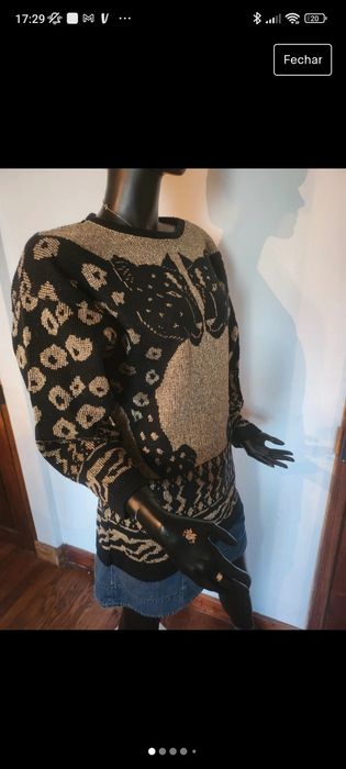 Camisola Malha Vintage