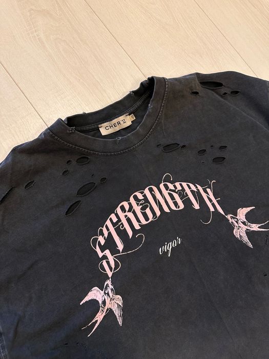 Лонгслів сірий cher17