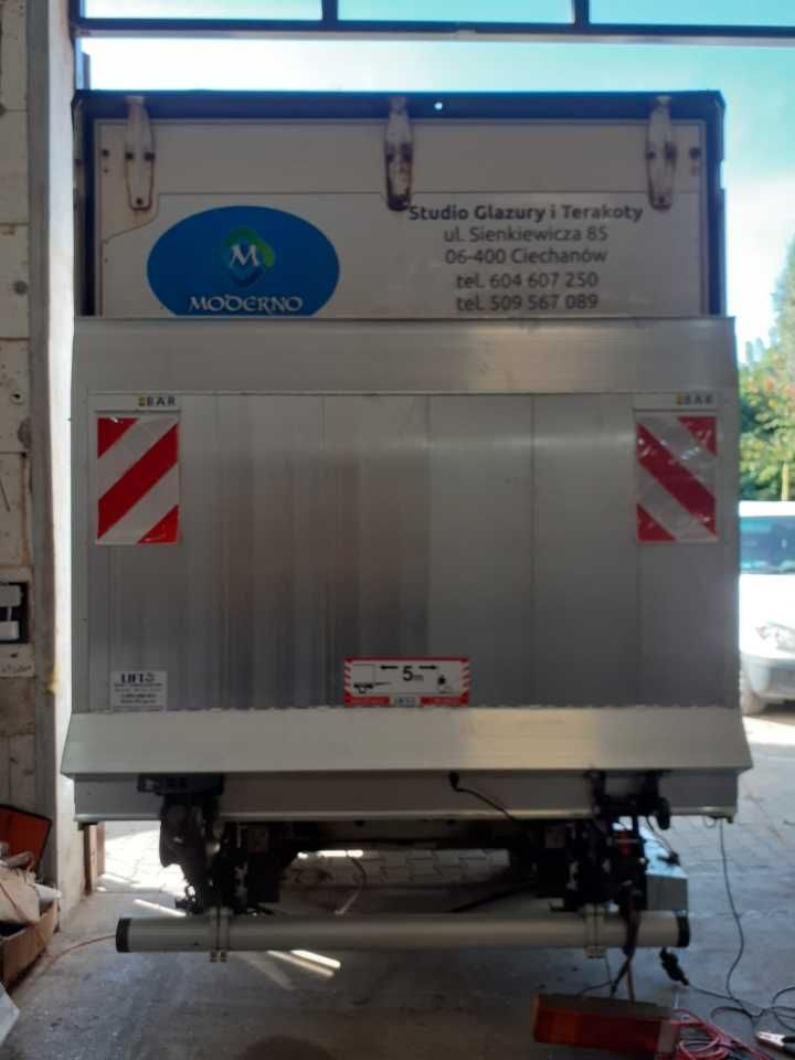 Winda Bar 1000 kg do Iveco Daily z montazem. Zakup na raty.