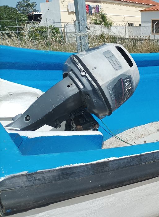 Motor barco Yamaha 15cv 4tempos