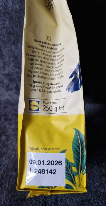 Kawa mielona Ballerom Single Origin Brazylia
