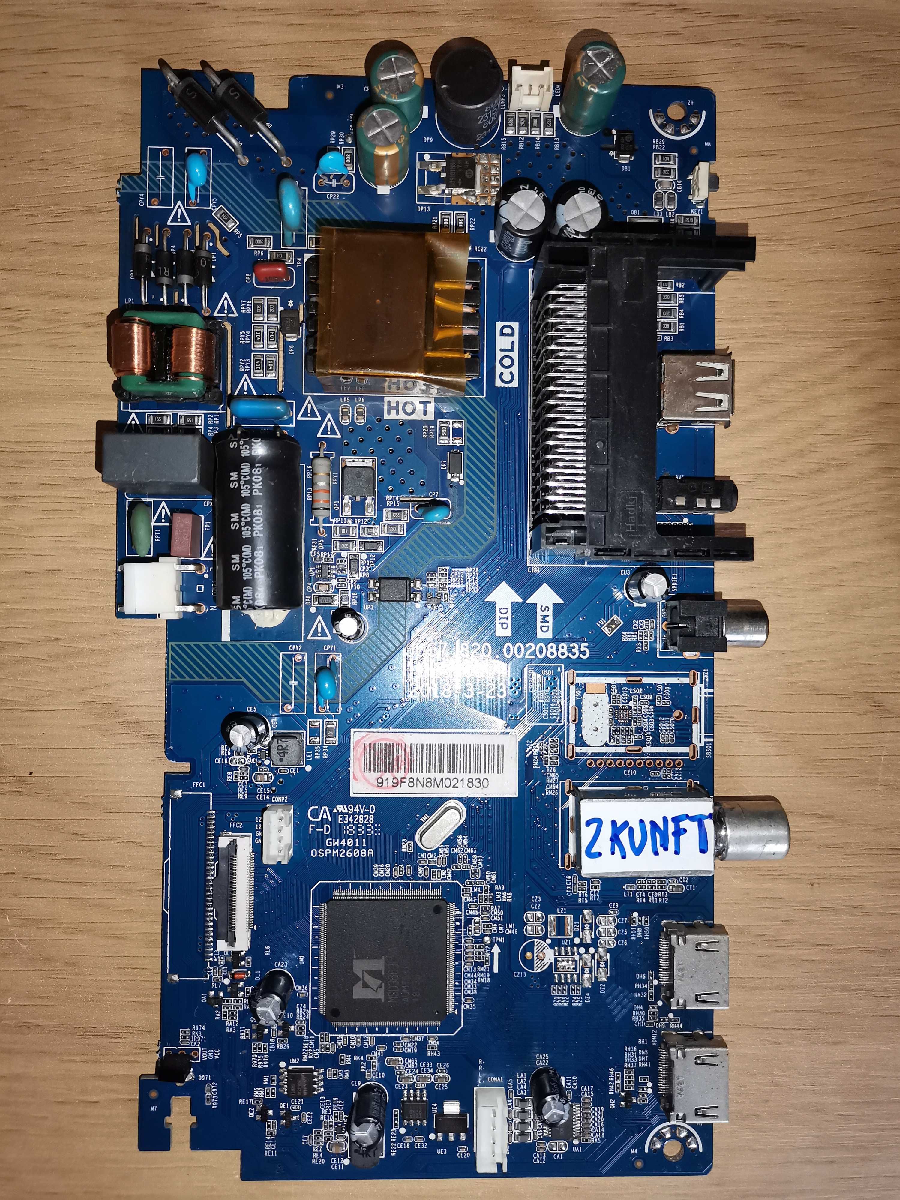 Mainboard JUC7. 820. 0 0 2 0 8 8 3 5 KUNFT / SABA