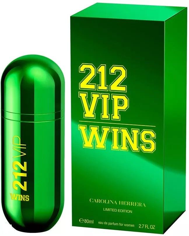 Carolina Herrera 212 VIP Wins Eau de Parfum 80ml. Limited