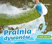 Twój dywan wymaga wyprania? Zadzwoń i umów dogodny termin odbioru.