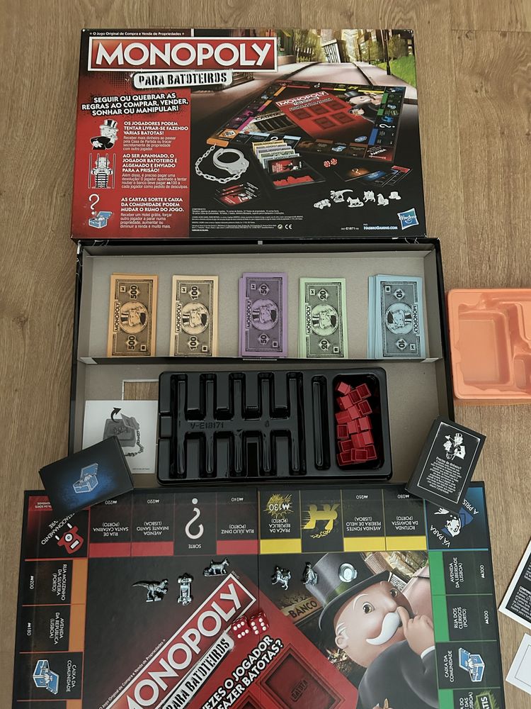Jogo Monopoly para Batoteiros