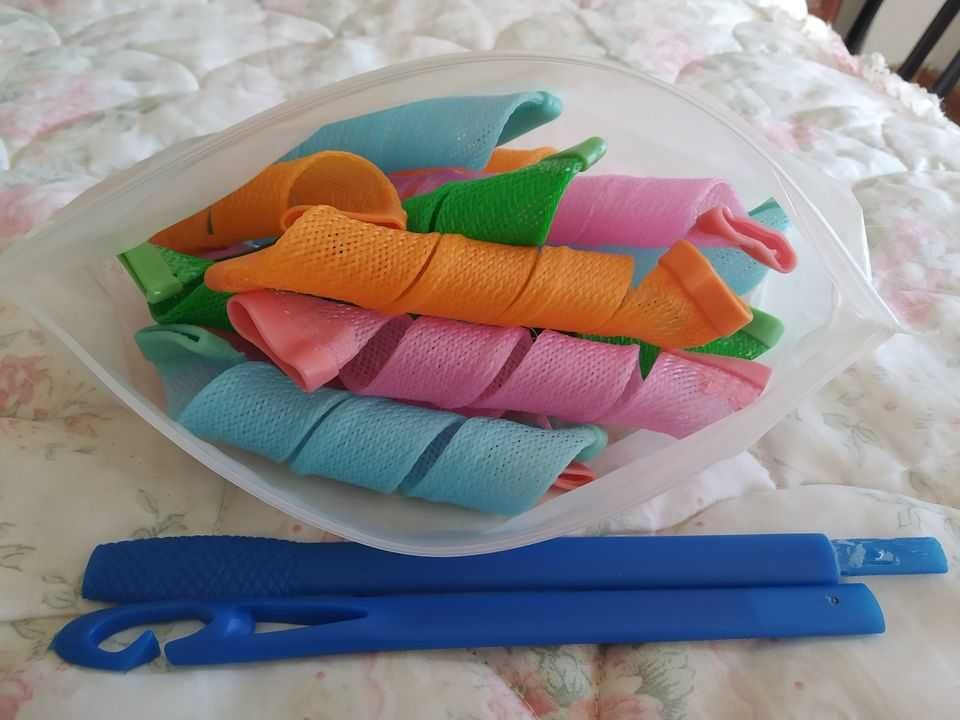 Tubos para cachear os cabelos