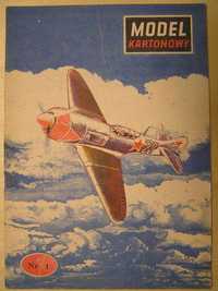 Mały Modelarz-Model Kartonowy Nr1/1983-ŁOWOCZKIN ŁA -7 i inne '64-'86