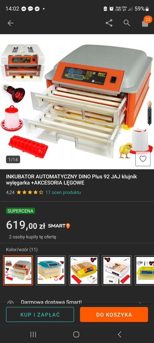 inkubator automatyczny