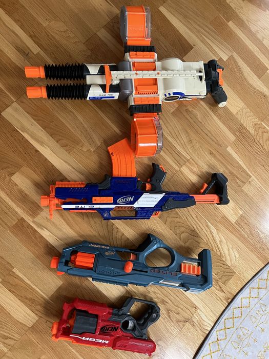 Бластер Nerf Elite Rhino-Fire Blaster