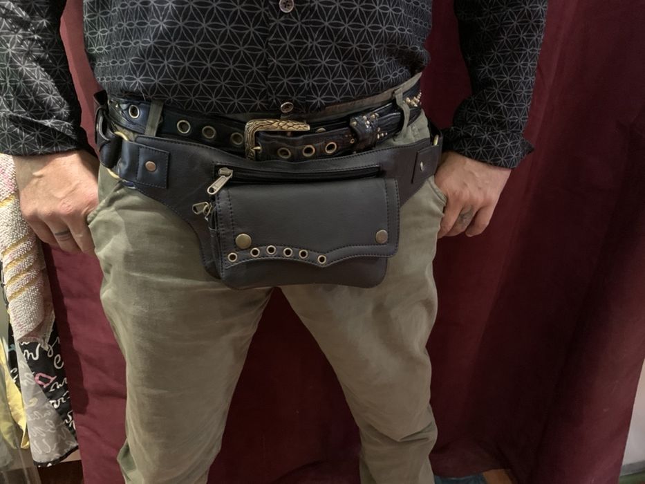 Bolsas em pele genuína