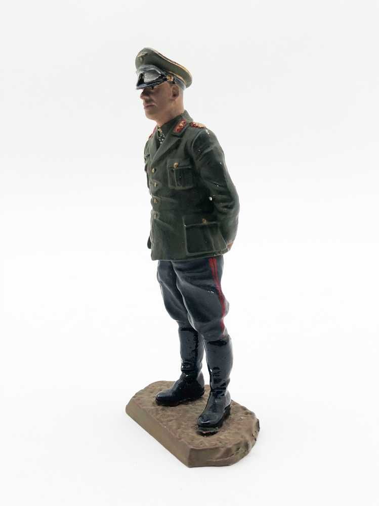Figura de Chumbo Vintage General Erwin Rommel Segunda Guerra