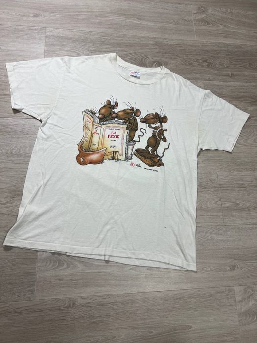 Винтажная футболка мерч 90 го года Hanes Disney Usa