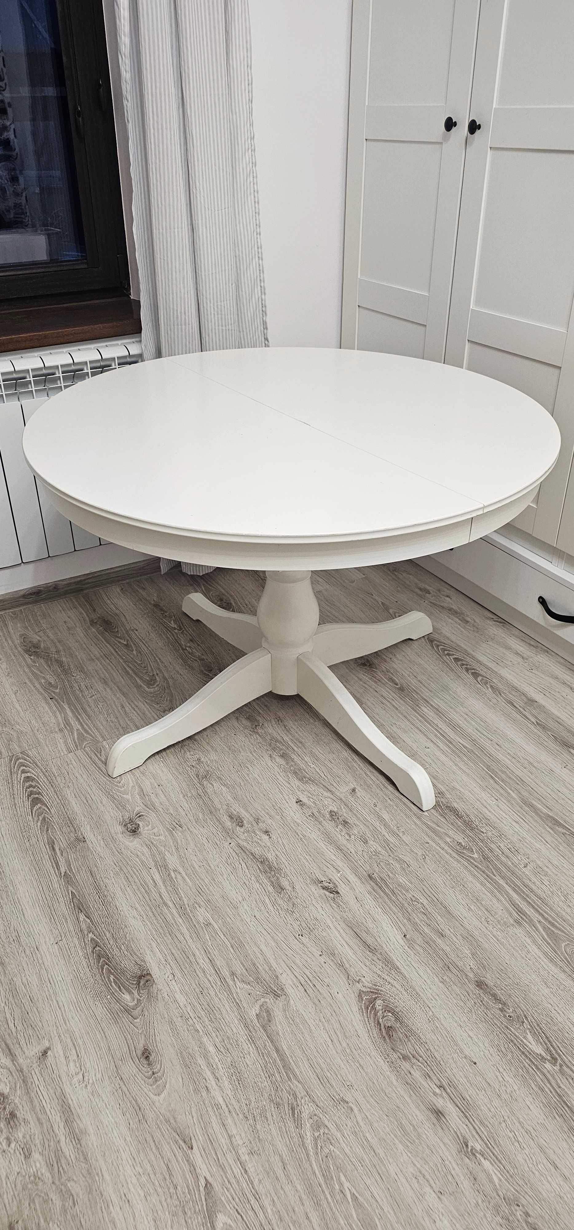 Stół biały rozkładany IKEA INGATORP