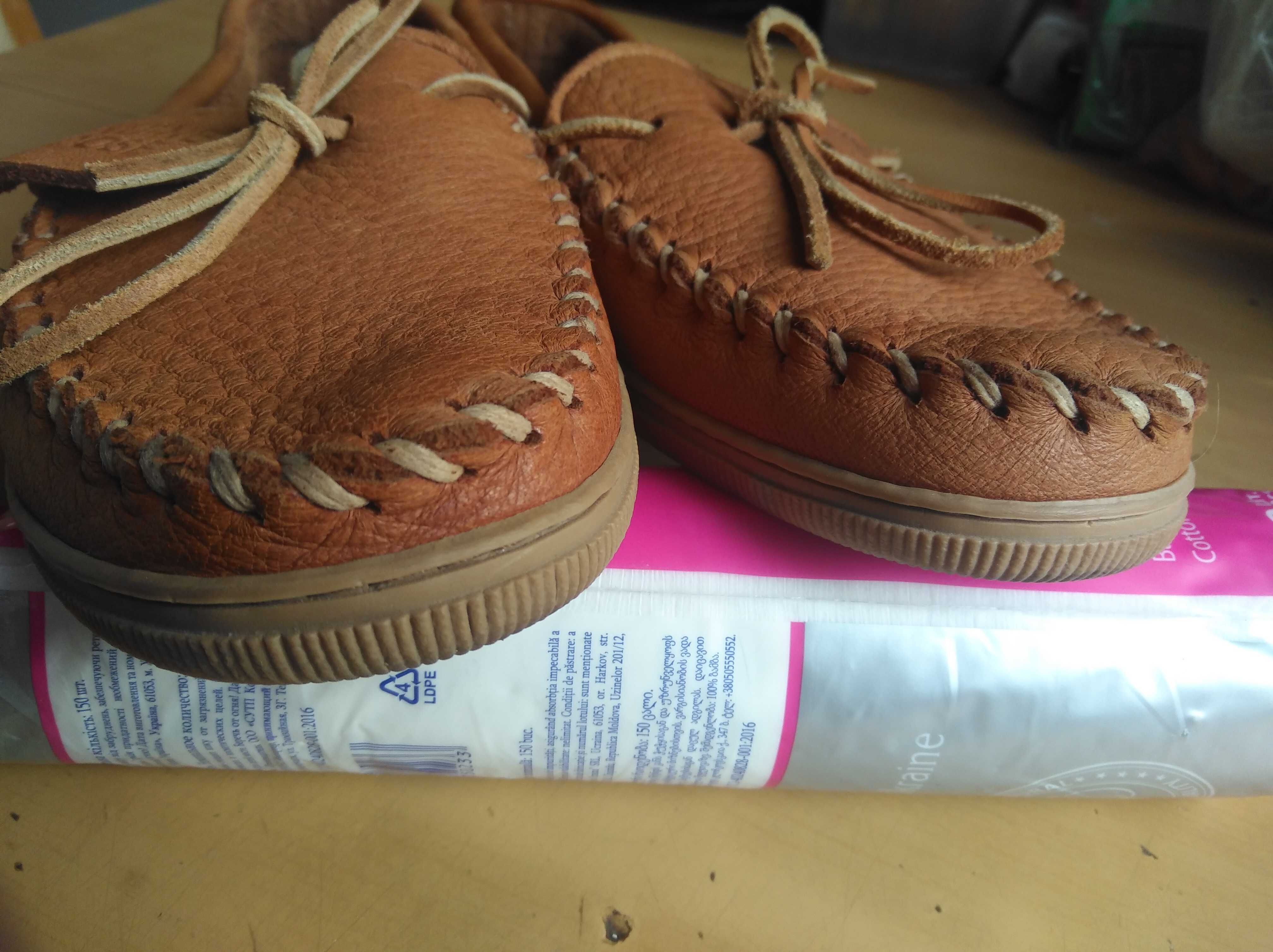 Туфли мокасины MINNETONKA Moccasin. Мягчайшие , лосиная кожа.