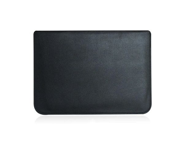 Чехол-конверт-подставка Leather PU для MacBook 15.4" Черный