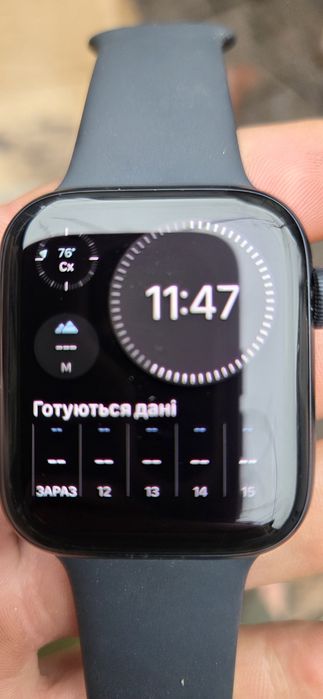 Смарт-годинник Apple Watch SE GPS 44mm Midnight Aluminium Case