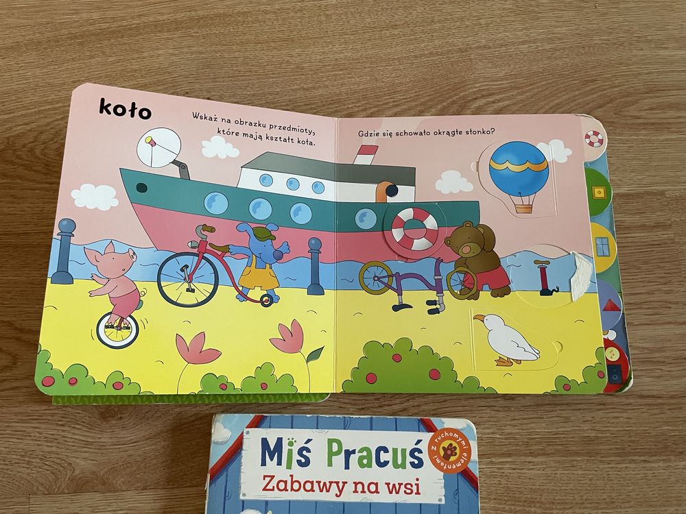 Książeczki dla dzieci Miś Pracuś